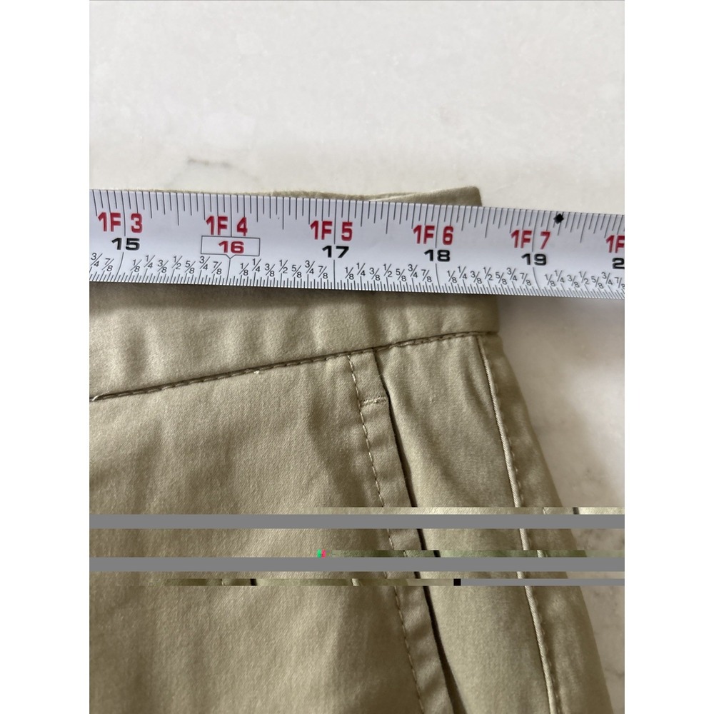 Tommy Bahama Flat Front Stretch Cotton Chino Shorts Men's 36 Dark Khaki 10" In - Picture 5 of 6